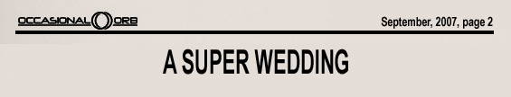 A Super Wedding
