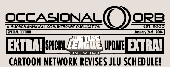Cartoon Network Revises JLU Schedule