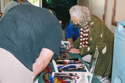 Noel signs autographs