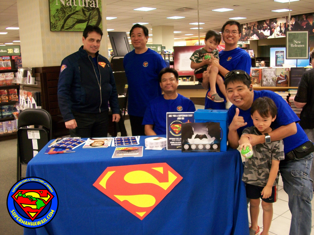 Some of the members of Superman Fans &amp; Collectors of Hawaii.