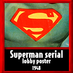 Superman serial poster