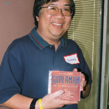 A Superman: The Ultimate Collection CD is won by Richard Ching.