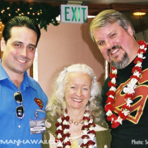 Lawrence Pacheco, screen legend Noel Neill, and John Field.