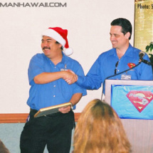 Associate Coordinator Steven Kanzaki wins the first SupermanHawaii.com Award! 
