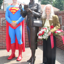 2010 Noel Neill Statue Unveiling - Metropolis Illinois